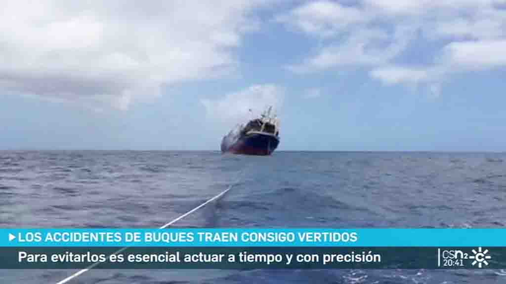 Una reacción a tiempo y precisa clave cuando un barco se hunde o encalla