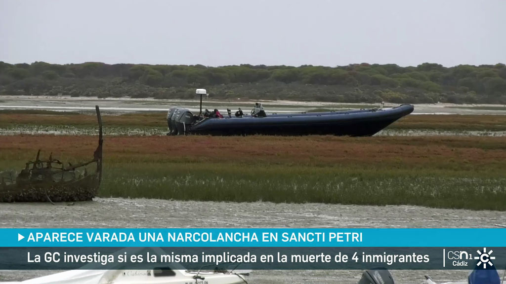 Investigan Si La Narcolancha Aparecida En Sancti Petri Es La Que Estuvo