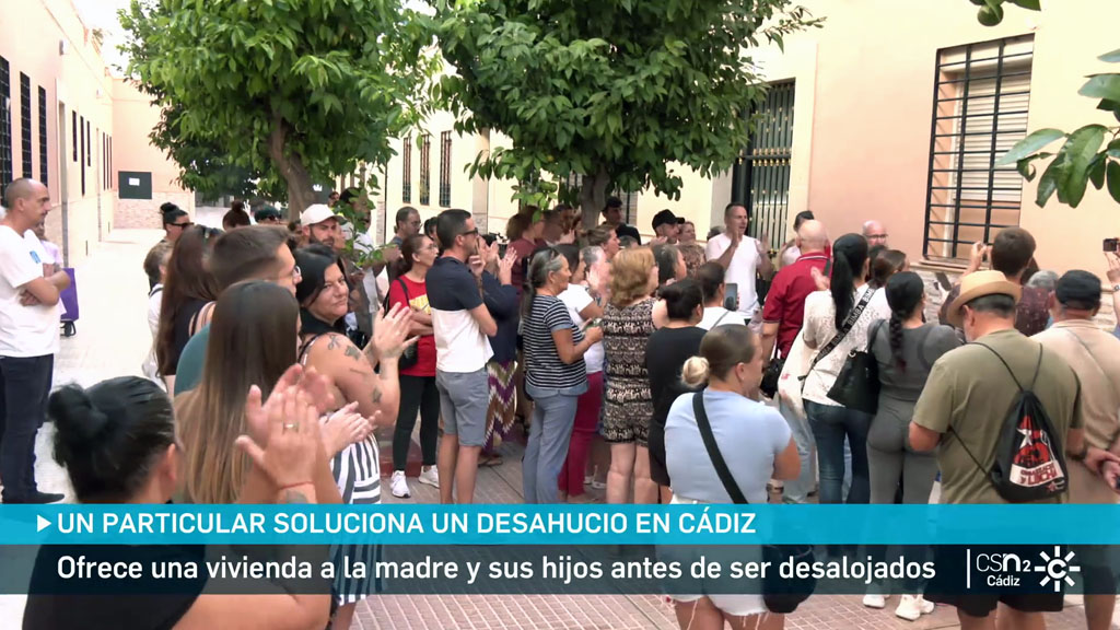 Una Juez Paraliza El Desahucio De Una Mdre Y Sus Dos Hijos En C Diz