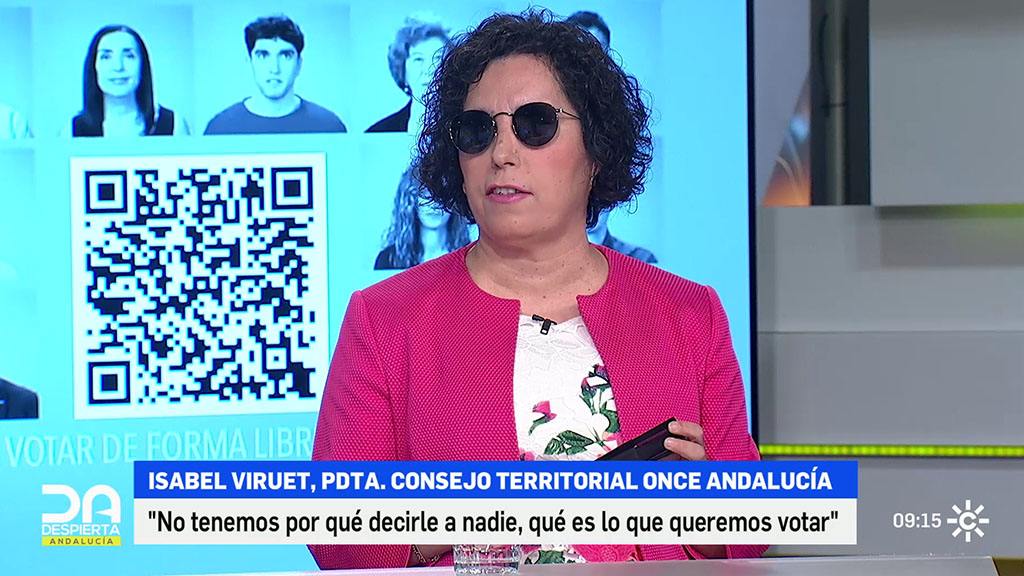 Isabel Viruet Las Personas Ciegas Queremos Votar Con Discreci N Y