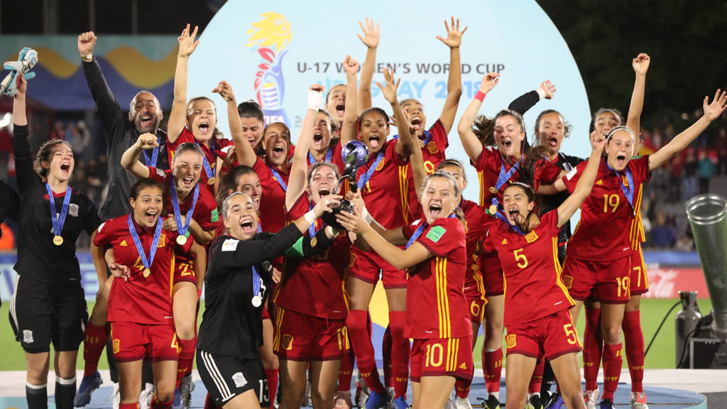 España campeona del Mundial femenino Sub'17