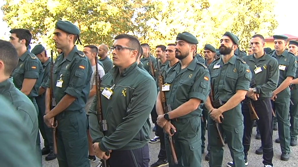 Comienza El Curso De La Academia De La Guardia Civil De Baeza