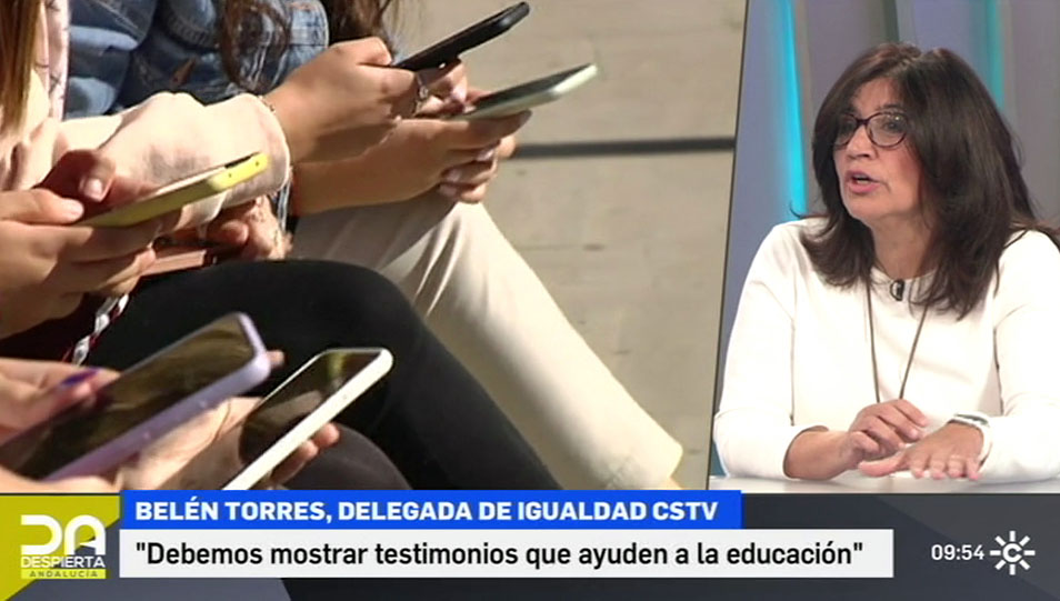 Belén Torres, delegada de Igualdad Canal Sur TV: 