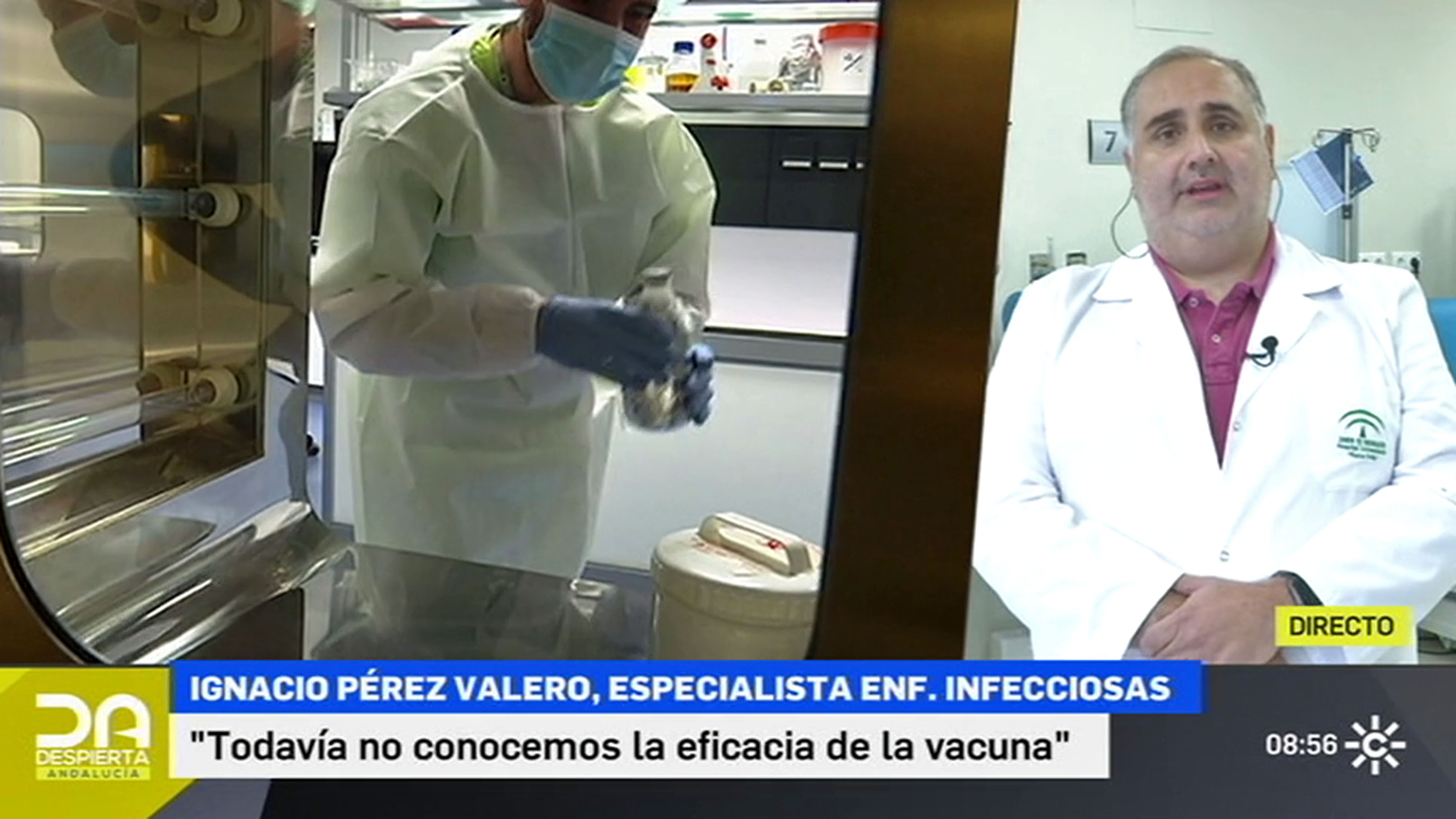 “We must send a message of hope, even if we still don’t know the effectiveness of the HIV vaccine, which is in the experimental phase”