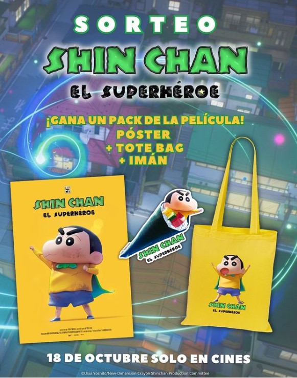 Shin Chan el superhéroe