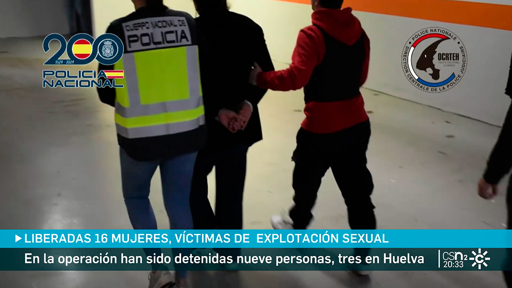 Detenidos en Huelva tres responsables de una red de prostitución en Francia